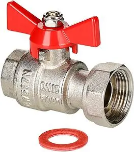 Кран шаровый с накидной гайкой ¾"в x 1"нг Valtec VT.241.N.0506 Кран шаровый с накидной гайкой ¾"в x 1"нг Valtec VT.241.N.0506, 1