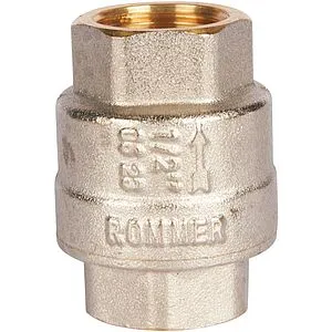 Клапан обратный пружинный ½"в x ½"в Rommer RVC-0002-000015 Клапан обратный пружинный ½"в x ½"в Rommer RVC-0002-000015, 1
