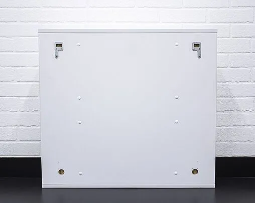 Шкаф-зеркало Айсберг Мега 75 белый DM4604HZ