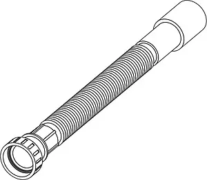 Слив гофрированный AlcaPlast 1¼x32/40мм L=350-800мм A75 Слив гофрированный AlcaPlast 1¼x32/40мм L=350-800мм A75, 3