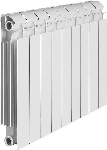 Радиатор биметаллический 9 секций Global Style Plus 500 белый STP05001009