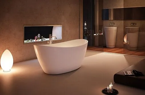 Ванна акриловая отдельностоящая Vagnerplast Lorna 167x79 KRBV167LOR7X-64