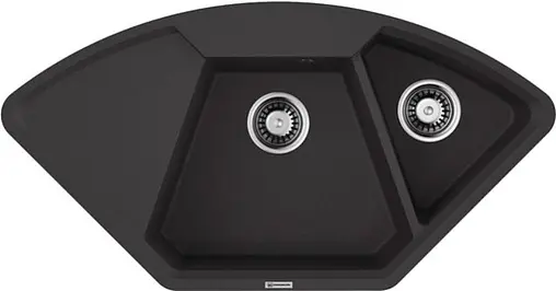Мойка кухонная Omoikiri Yonaka 98-C-BL черный 4993716
