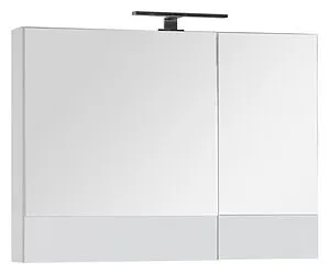 Шкаф-зеркало Aquanet Верона 90 L белый 00172339, 4