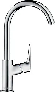 Смеситель для раковины Hansgrohe Logis 210 хром 71130000, 3