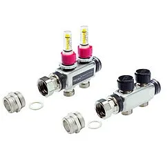 Дополнительные модули для наращивания коллекторов 2х контуров 1"нг x ¾"ек TECEfloor 77310022 Дополнительные модули для наращивания коллекторов 2х контуров 1"нг x ¾"ек TECEfloor 77310022