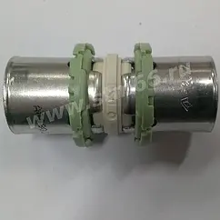 Муфта пресс соединительная 16мм Comap SkinPress PPSU P270L16 Муфта пресс соединительная 16мм Comap SkinPress PPSU P270L16