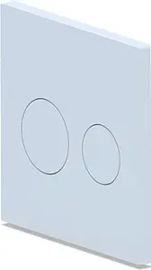 Клавиша смыва для унитаза Ани Пласт WP2400 белый глянцевый Клавиша смыва для унитаза Ани Пласт WP2400 белый глянцевый, 1