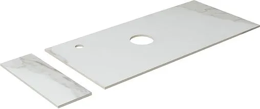 Столешница с полкой Aquanet Nova Lite LOFT 90 L мрамор 00261853