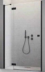 Дверь в нишу 1100мм прозрачное стекло Radaway Essenza New Black DWJ 110 L 385015-54-01L, 1