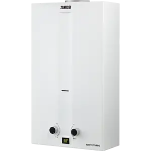 Водонагреватель проточный газовый Zanussi GWH 12 Fonte Turbo Водонагреватель проточный газовый Zanussi GWH 12 Fonte Turbo, 2