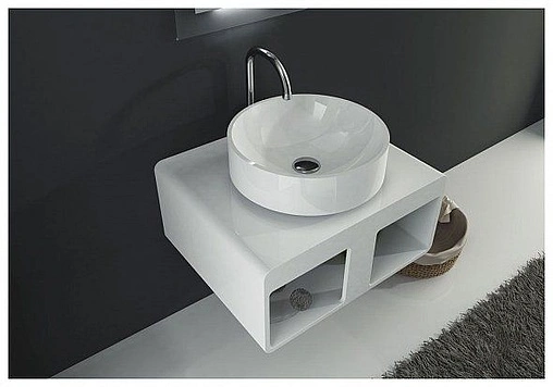 Раковина Aquanet Circle V40 45 белый 00198963