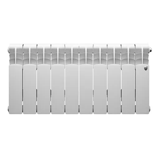 Радиатор биметаллический 10 секций Royal Thermo Revolution B 350 Bianco Traffico RTRB335010