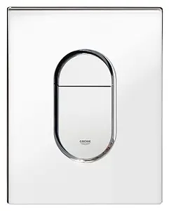 Клавиша смыва для унитаза Grohe Arena Cosmopolitan 38844000 хром глянцевый Клавиша смыва для унитаза Grohe Arena Cosmopolitan 38844000 хром глянцевый, 1