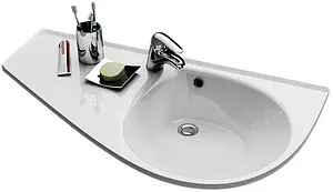 Раковина Ravak Avocado Comfort 95 R белый XJ9L1100000 Раковина Ravak Avocado Comfort 95 R белый XJ9L1100000, 1