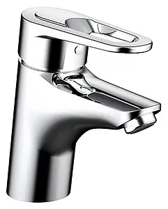 Смеситель для раковины Bravat Loop хром F1124182CP-RUS Смеситель для раковины Bravat Loop хром F1124182CP-RUS, 1