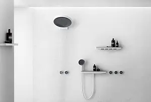 Шланговое подключение с держателем и полкой Hansgrohe Rainfinity Porter 500 L белый матовый/графит 26843700 Шланговое подключение с держателем и полкой Hansgrohe Rainfinity Porter 500 L белый матовый/графит 26843700, 5