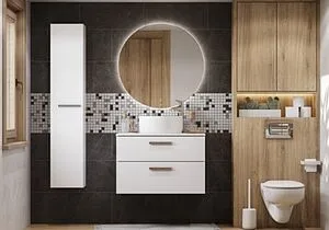 Зеркало с подсветкой Roca Luna 80 ZRU9307558 Зеркало с подсветкой Roca Luna 80 ZRU9307558, 5