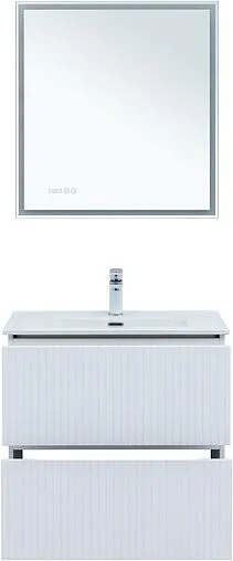 Тумба-умывальник Aquanet Джейн 70 белый матовый 00313285+