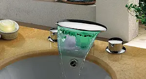 Излив на борт ванны Aquanet Ниагра хром А3рLed, 2