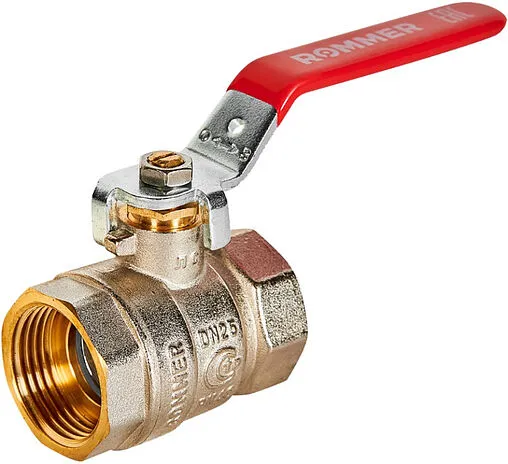 Кран шаровый 1&quot;в x 1&quot;н Rommer ГОСТ Р 59553-2021 RBV-0001-2110325
