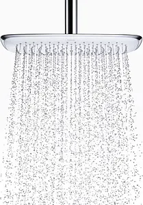 Лейка верхнего душа с потолочным креплением Hansgrohe PuraVida 400 1jet белый/хром 27390400 Лейка верхнего душа с потолочным креплением Hansgrohe PuraVida 400 1jet белый/хром 27390400, 5