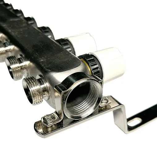 Группа коллекторная с расходомерами 10 отводов 1&quot;в/в x ¾&quot;ек Uni-fitt TECHNO 450W4310