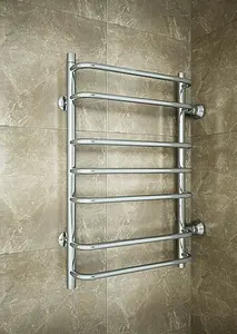 Полотенцесушитель водяной лесенка Terminus Стандарт П7 500х796 б/п 600 полированная сталь 4670030725332, 4