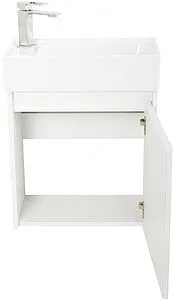 Тумба-умывальник подвесная BelBagno KRAFT MINI 50 R Bianco Opaco KRAFT MINI-500/260-1A-SO-BO-R+7045-KL, 3