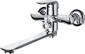 Смеситель для ванны с длинным изливом D&K Venice Gondola хром DA1023301 Смеситель для ванны с длинным изливом D&K Venice Gondola хром DA1023301, 1