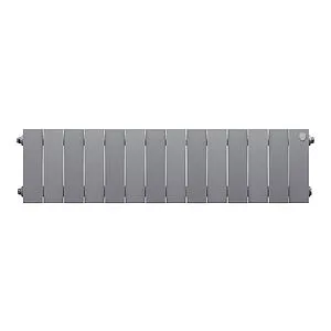 Радиатор биметаллический 14 секций Royal Thermo PianoForte 200 Silver Satin RTPS3020014 Радиатор биметаллический 14 секций Royal Thermo PianoForte 200 Silver Satin RTPS3020014, 2