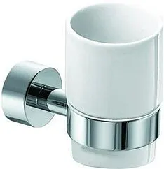 Стакан Milardo Bosfor хром/белый B051MI