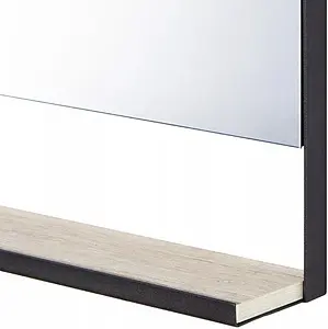 Зеркало Aquaton Лофт Урбан 80 чёрный/дуб орегон 1A247902LQX50, 3