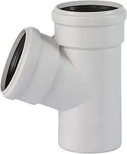 Тройник внутренний бесшумный D=110x110мм Угол 67° Ostendorf Skolan Safe SKEA 335300, 1