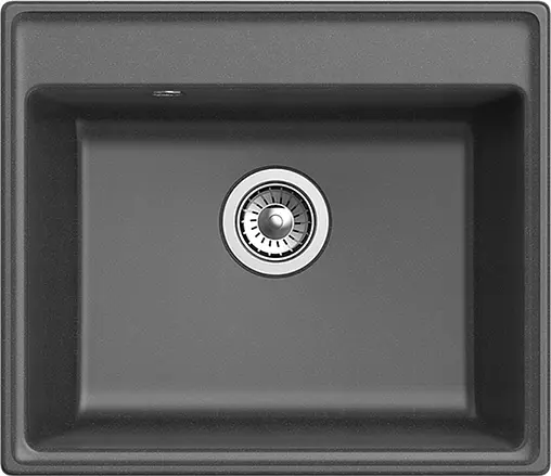 Мойка кухонная GranFest Vertex V-580 антрацит