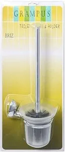 Ёршик для унитаза Grampus Briz хром GR-3013 Ёршик для унитаза Grampus Briz хром GR-3013, 3