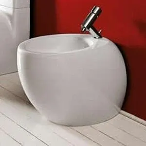 Биде напольное Laufen Alessi One c покрытием LCC белый 8.3297.1.400.304.1 Биде напольное Laufen Alessi One c покрытием LCC белый 8.3297.1.400.304.1, 4