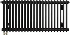 Радиатор стальной трубчатый Zehnder Charleston Completto 3057/22 V001½&quot; Ral 9217 Traffic Black (matt), 5