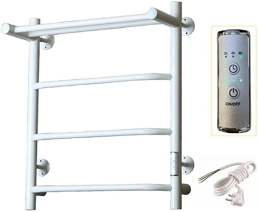 Полотенцесушитель электрический лесенка Тругор Пэк сп 6 П 60х50 белый ВГП