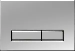 Клавиша смыва для унитаза Aquatek Slim KDI-0000023 хром глянцевый Клавиша смыва для унитаза Aquatek Slim KDI-0000023 хром глянцевый, 1