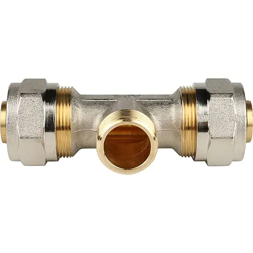 Тройник компрессионный переходной 26мм x ¾"н x 26мм APE 733L 34x26