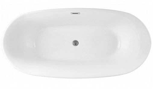 Ванна акриловая отдельностоящая Swedbe Vita 169x80 8837