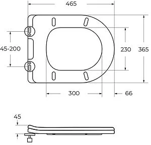 Унитаз-компакт безободковый BelBagno Lounge белый BB8618CPR-MN/SC Унитаз-компакт безободковый BelBagno Lounge белый BB8618CPR-MN/SC, 3