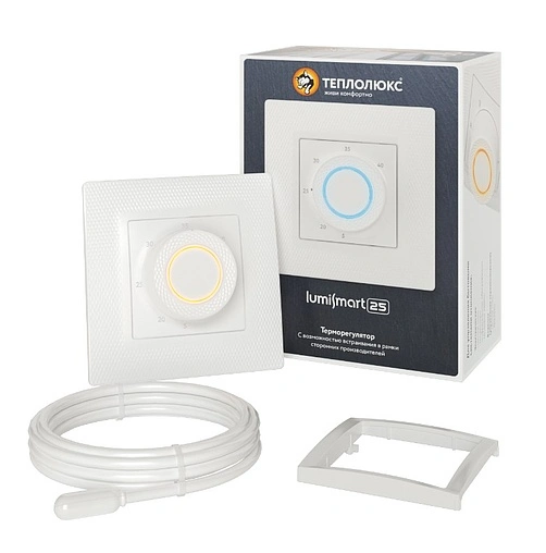 Терморегулятор Теплолюкс LumiSmart 25 белый 100035924400