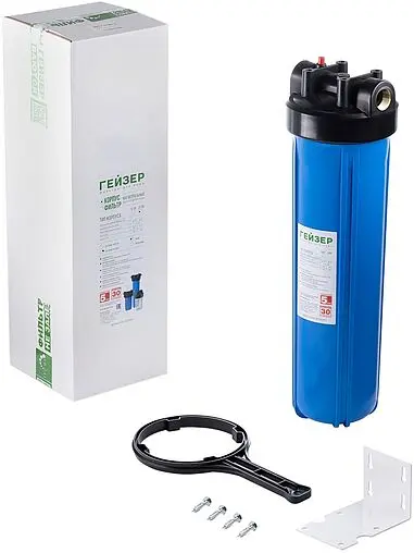 Корпус фильтра 1&quot;в x 1&quot;в Big Blue 20&quot; Гейзер 50716