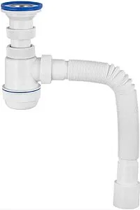 Сифон бутылочный для мойки VIRPlast Мини Элит 30986780 Сифон бутылочный для мойки VIRPlast Мини Элит 30986780, 1