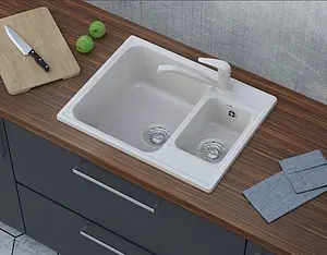Мойка кухонная GranFest Quarz GF-Z09 серый Мойка кухонная GranFest Quarz GF-Z09 серый, 4