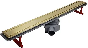 Лоток душевой Set 650мм h=52мм 0.8л/сек Pestan Confluo Premium Gold Line 650 13100053 Лоток душевой Set 650мм h=52мм 0.8л/сек Pestan Confluo Premium Gold Line 650 13100053, 1