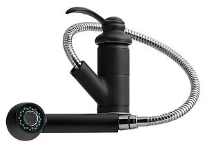 Смеситель для кухни с выдвижным изливом Omoikiri Kakogava-S O античная бронза 4994296, 3