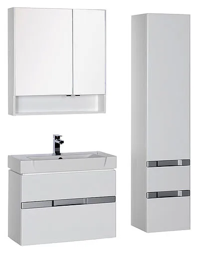 Шкаф-пенал Aquanet Виго 40 R белый 00183402 Шкаф-пенал Aquanet Виго 40 R белый 00183402